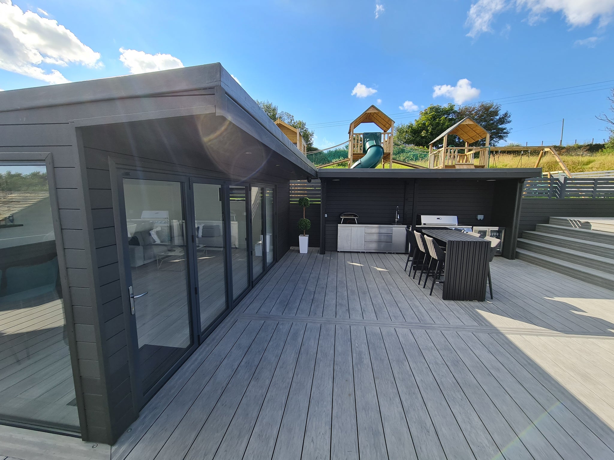 Dark Grey Composite Cladding