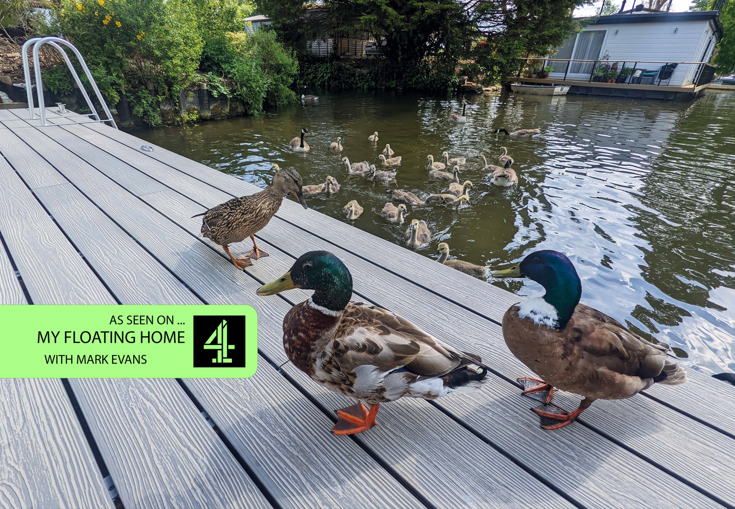 Vintage ASA Decking made to mimic timber decking